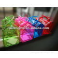 Hot sale translucent ladies jelly candy color tote bag with the best price